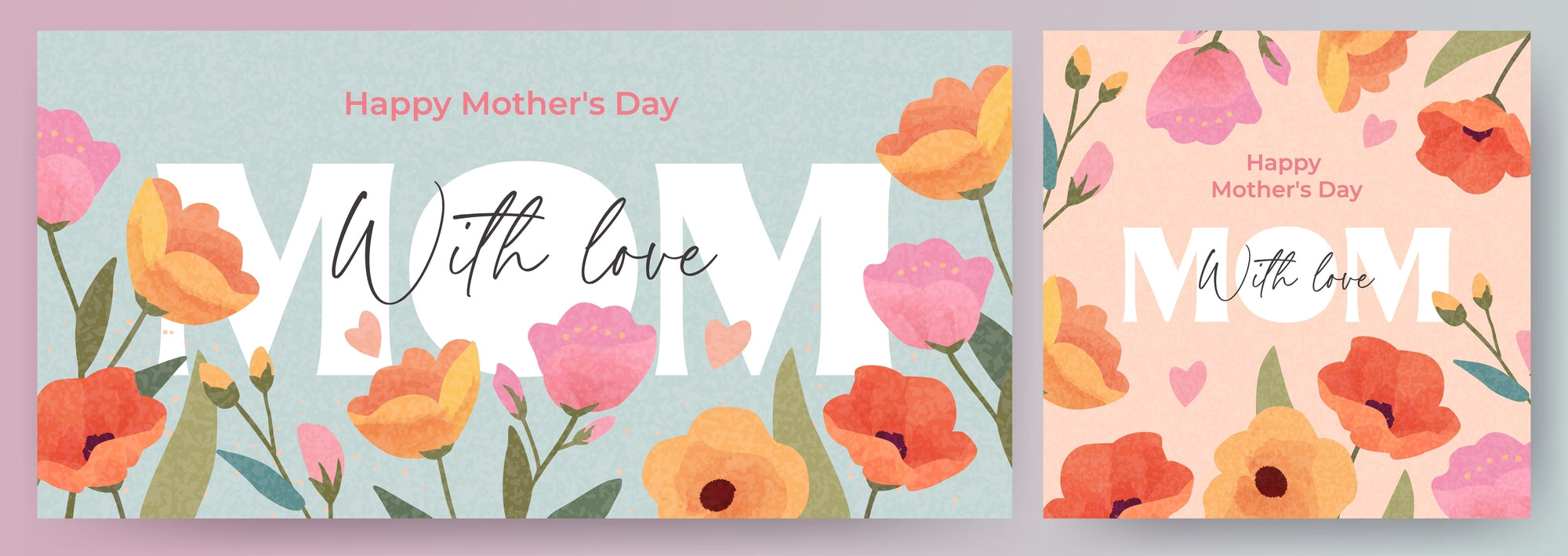 Mothers Day with flowers image