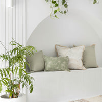 Cushion Cover-Coastal Fringe-Seminyak Biscuit-60cm x 60cm