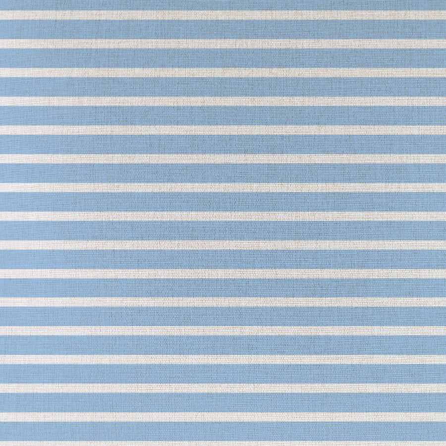 Cushion Cover-Coastal Fringe-Hampton Stripe Pale Blue-35cm x 50cm