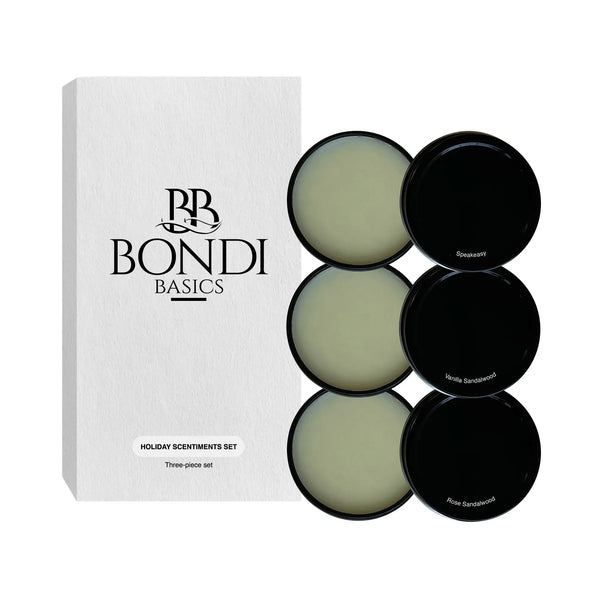 Bondi Basics perfume tin front view