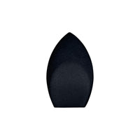 Light Touch Blender makeup sponge in sleek black with double-angled sides for precise blending and contouring. Ideal for flawless makeup application.