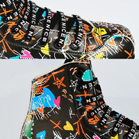 NNEIDS Flash Wheel Roller Skates For Adults - White Size 43