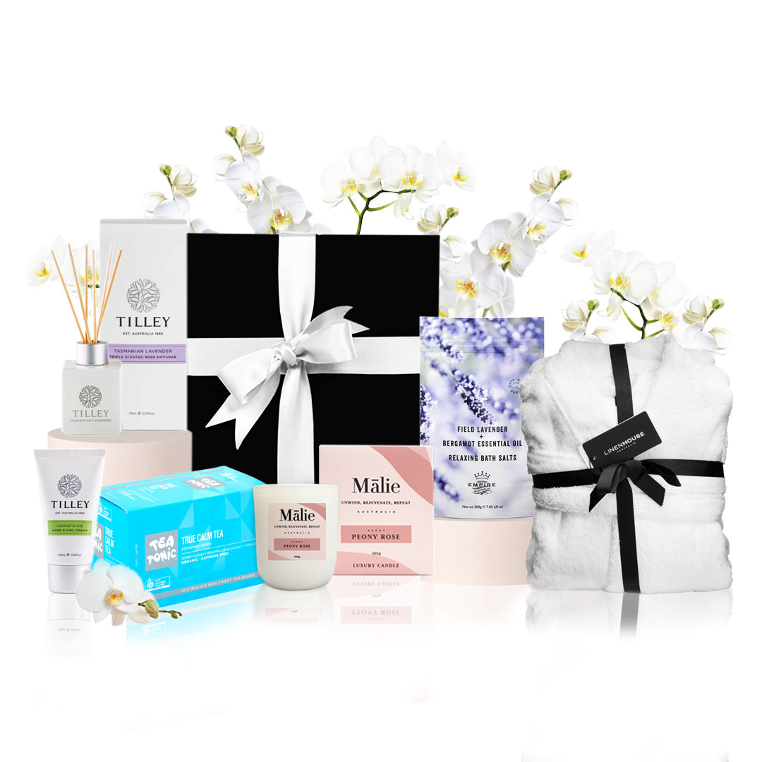 Luxury Christmas Self Care Gift Hamper - Lavender, Rose & Coconut