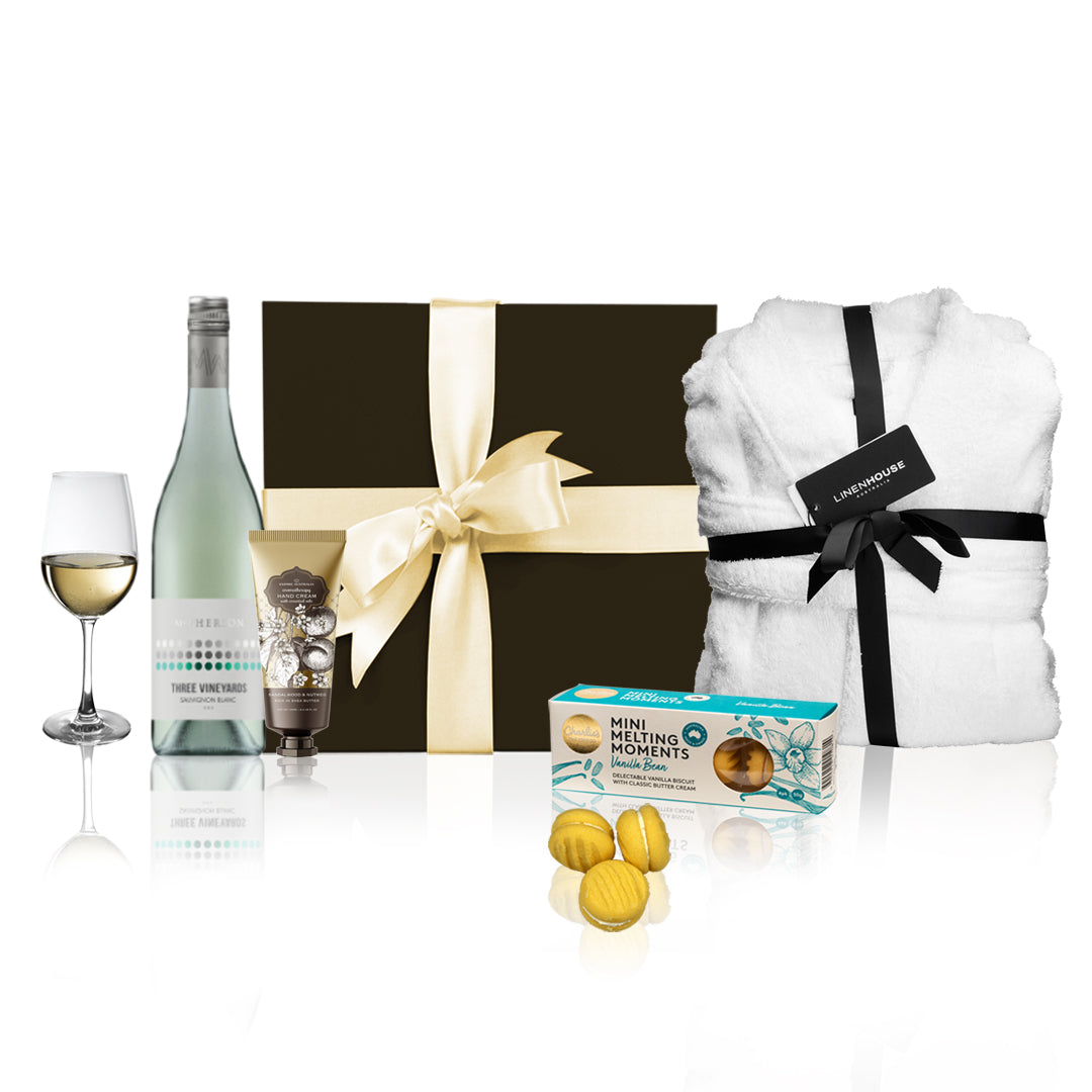 Luxury White Wine Hamper-0
