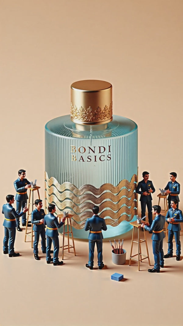 Bondi Basics Perfume bottle front view 